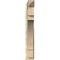 Ekena Millwork Merced Arts & Crafts Rough Sawn Outlooker, Douglas Fir, 6"W x 28"D x 40"H OUT06X28X40MRC03RDF - alternate 2